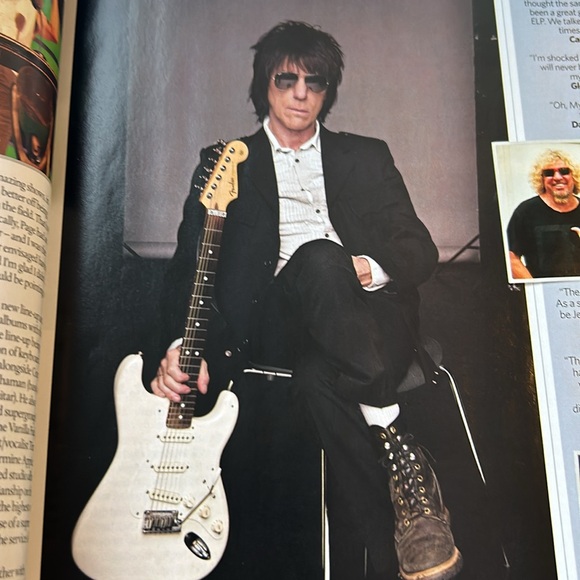 Classic Rock Magazine Jeff Beck cover - Picture 2 of 3